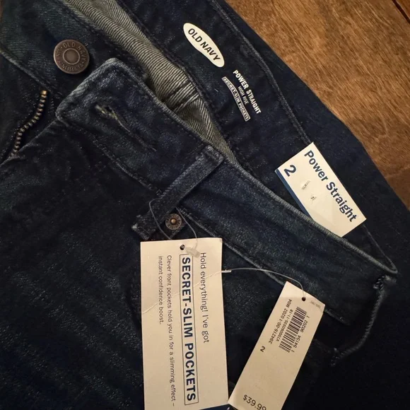 (Selling as set)3 pairs/ Size 2 women’s old navy jeans - Picture 4 of 11